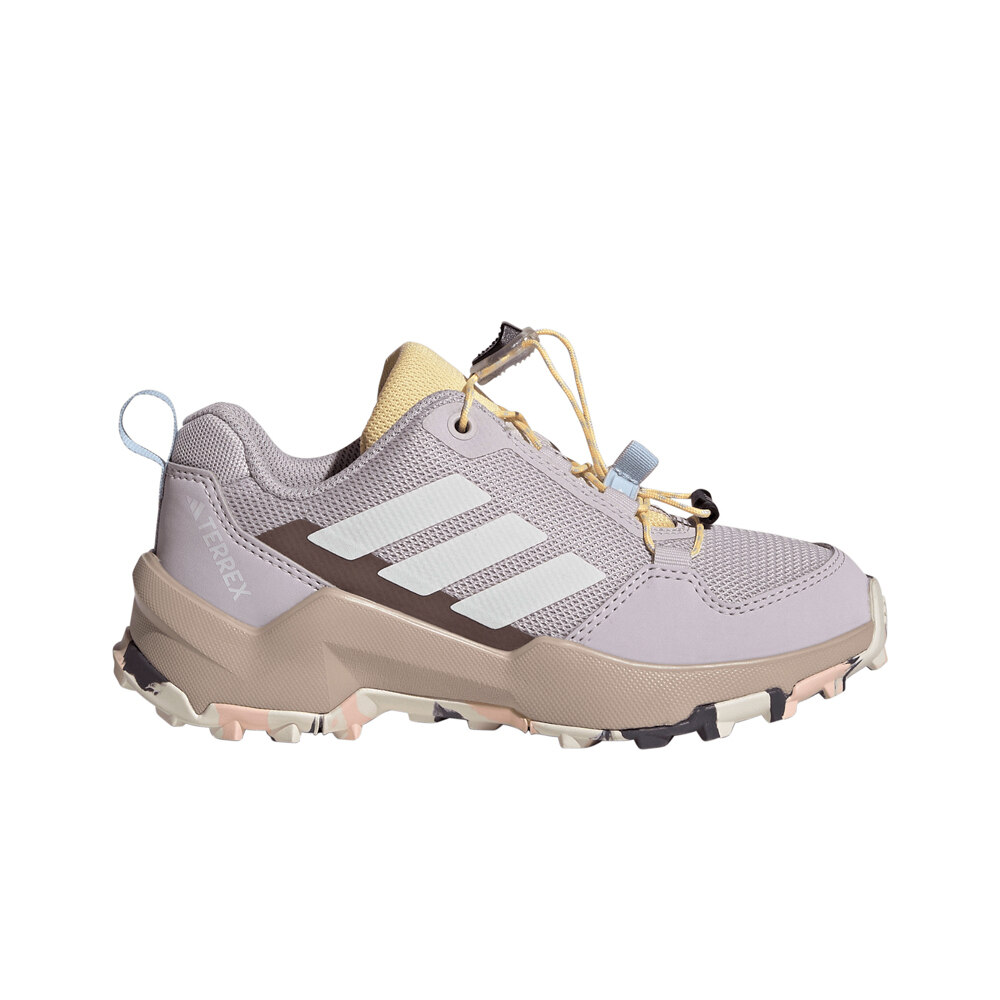 adidas zapatilla trekking niño TERREX AX4S SPEED LACING HIKING lateral exterior