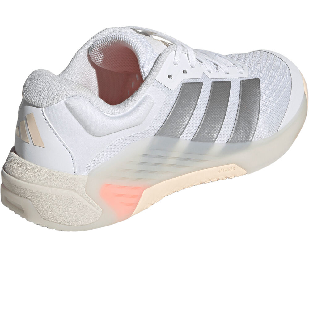 adidas zapatillas fitness mujer DROPSET 4 POWER W BL vista trasera