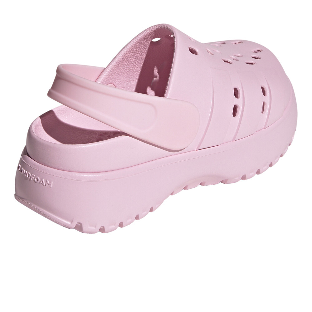 adidas zueco mujer ADILETTE CLOG PLATFORM vista trasera