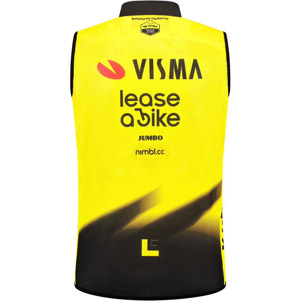 Agu chaleco ciclismo hombre TVL Replica Wind Vest 2026 Men vista trasera