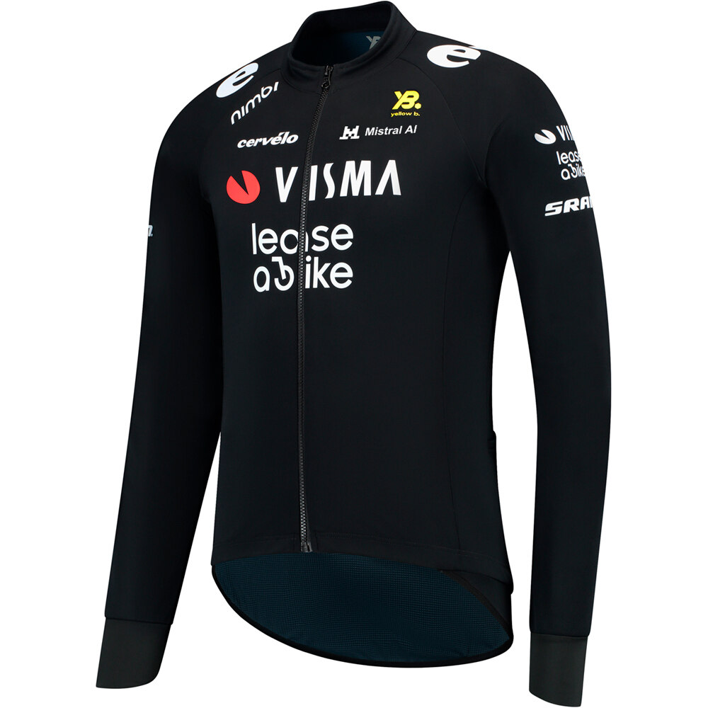 Agu cortavientos ciclismo hombre TVL Premium Replica Neoshell LS Rainjacket 2026 Men vista detalle