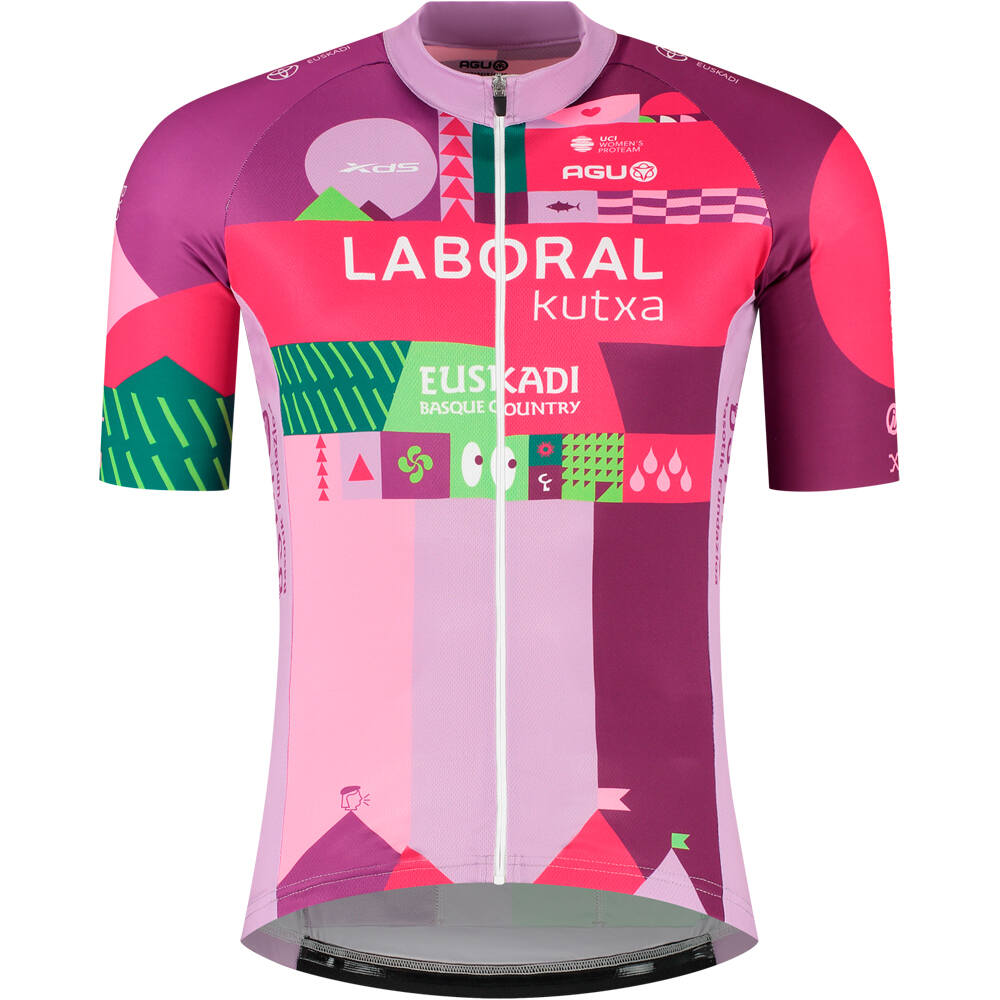 Agu maillot manga corta mujer LKF Replica Jersey SS Women vista frontal