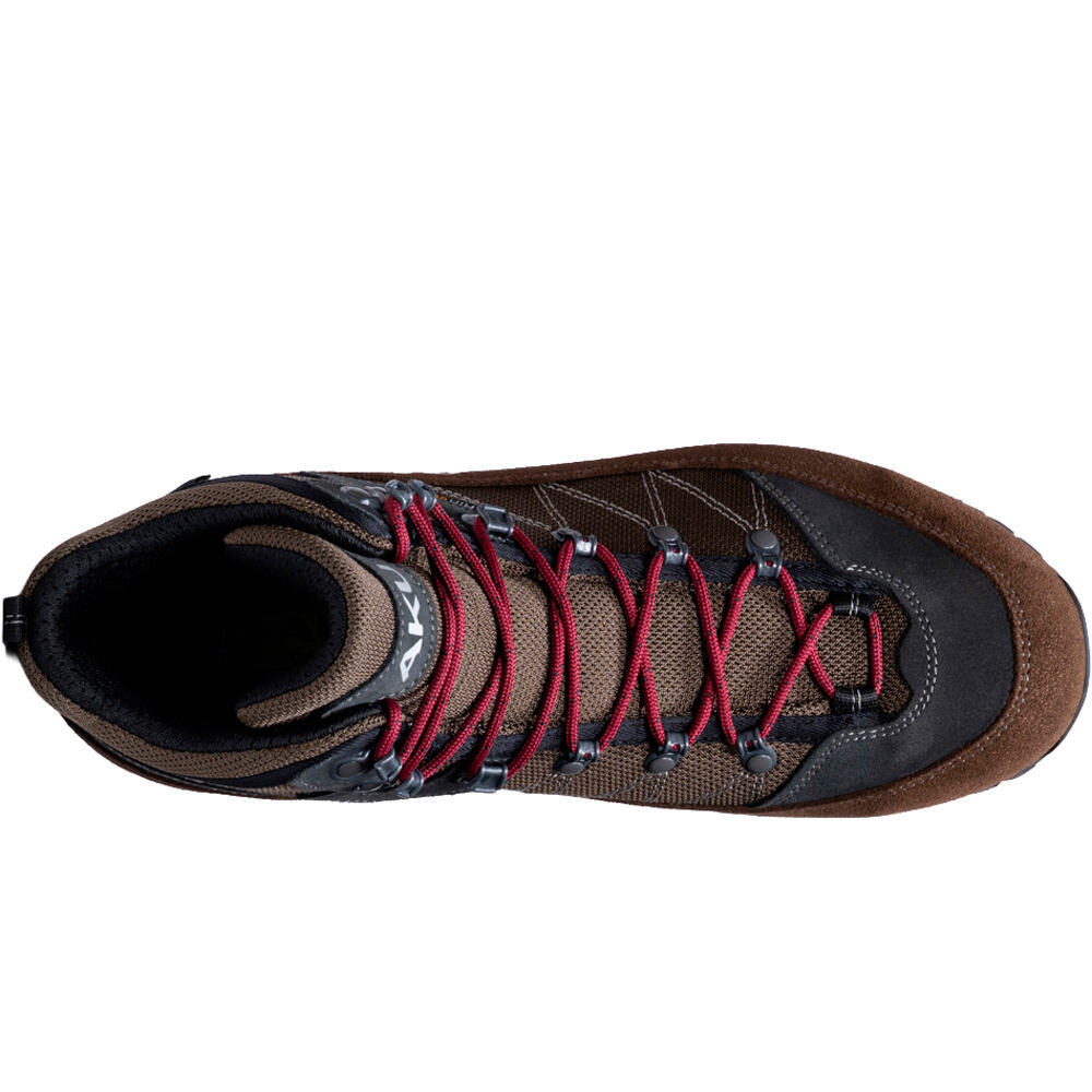 Aku bota montaña cuero hombre TREKKER LITE III GTX vista superior