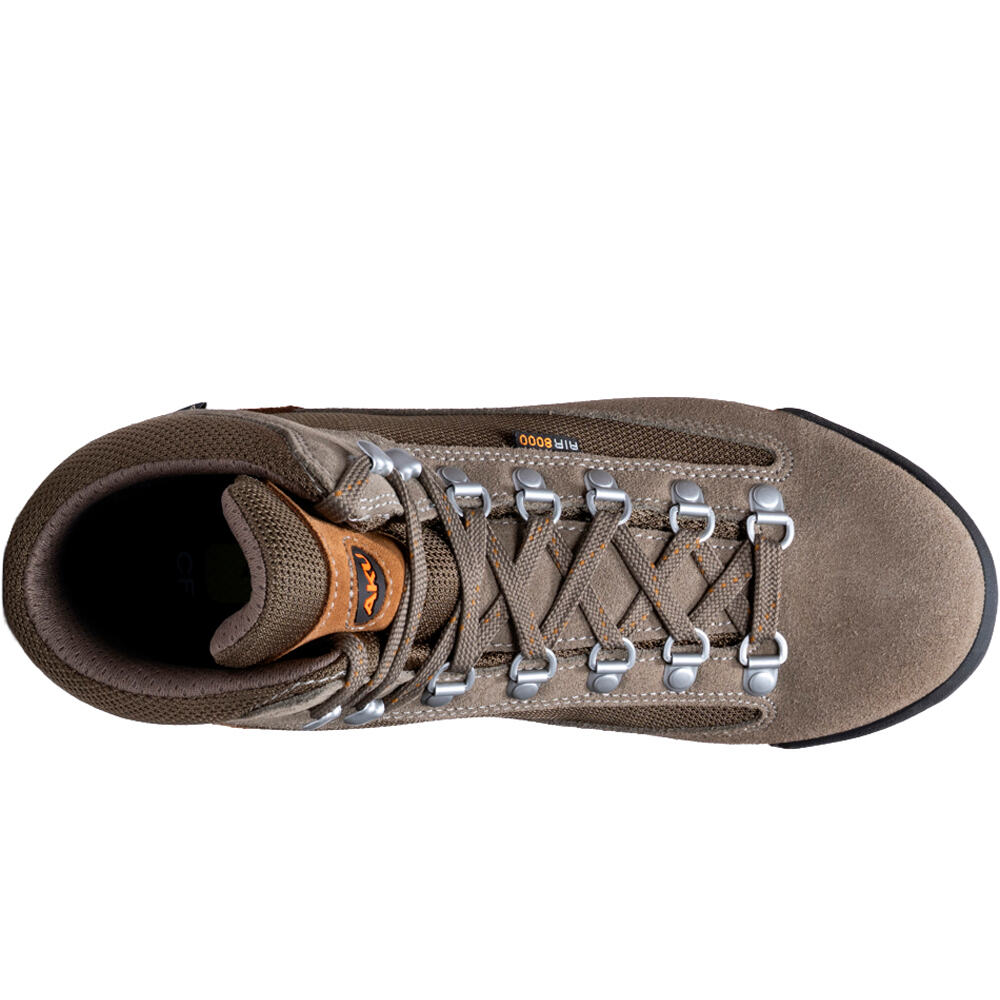 Aku bota montaña cuero mujer ULTRA LIGHT MICRO GTX W'S vista superior