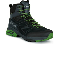 Aku bota trekking hombre REACTIVE GTX Dark Grey-Green lateral interior