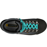 Aku bota trekking mujer ULTRA LIGHT MICRO GTX W'S Anthracite-Mint vista superior