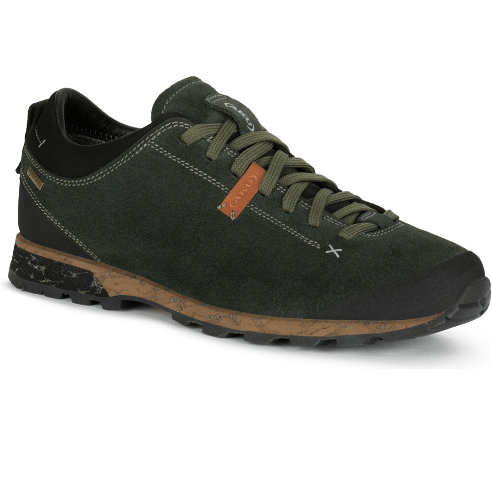 Aku zapatilla trekking hombre BELLAMONT III SUEDE GTX lateral interior
