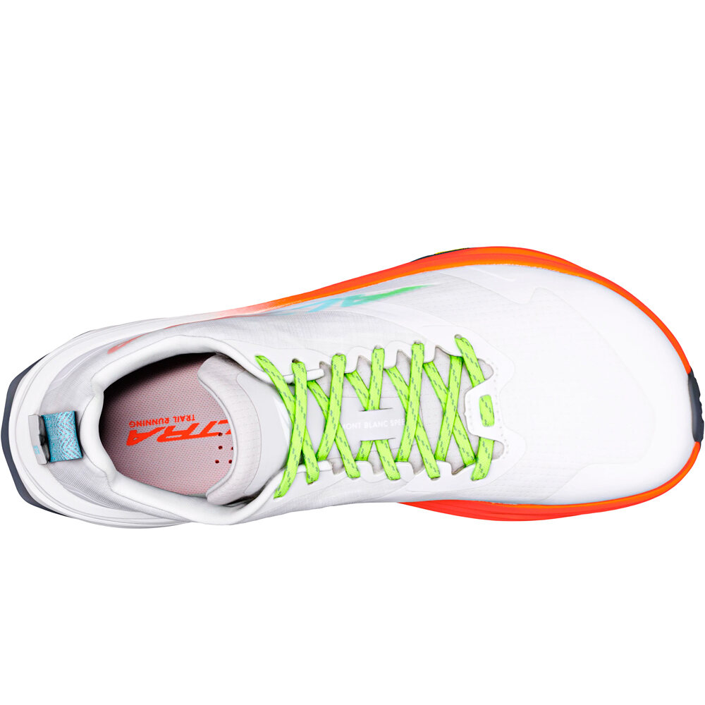 Altra zapatillas trail hombre M MONT BLANC SPEED vista trasera