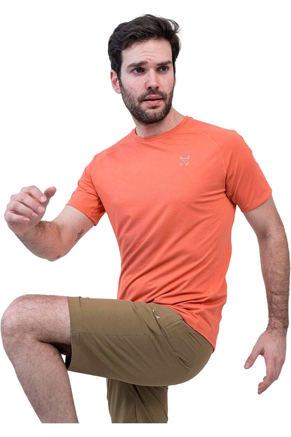 Altus camiseta montaña manga corta hombre TISMA vista trasera