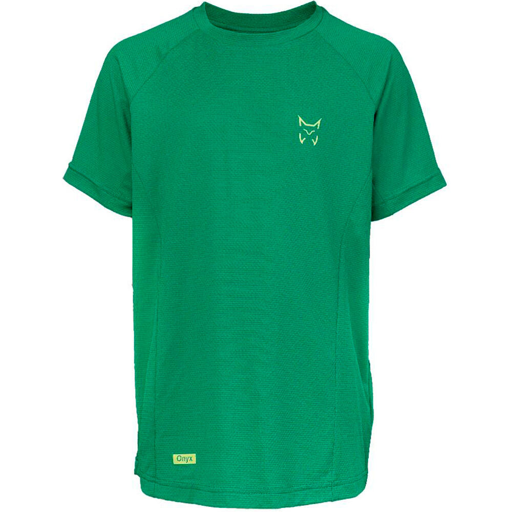 Altus camiseta montaña manga corta niño ONYX vista detalle