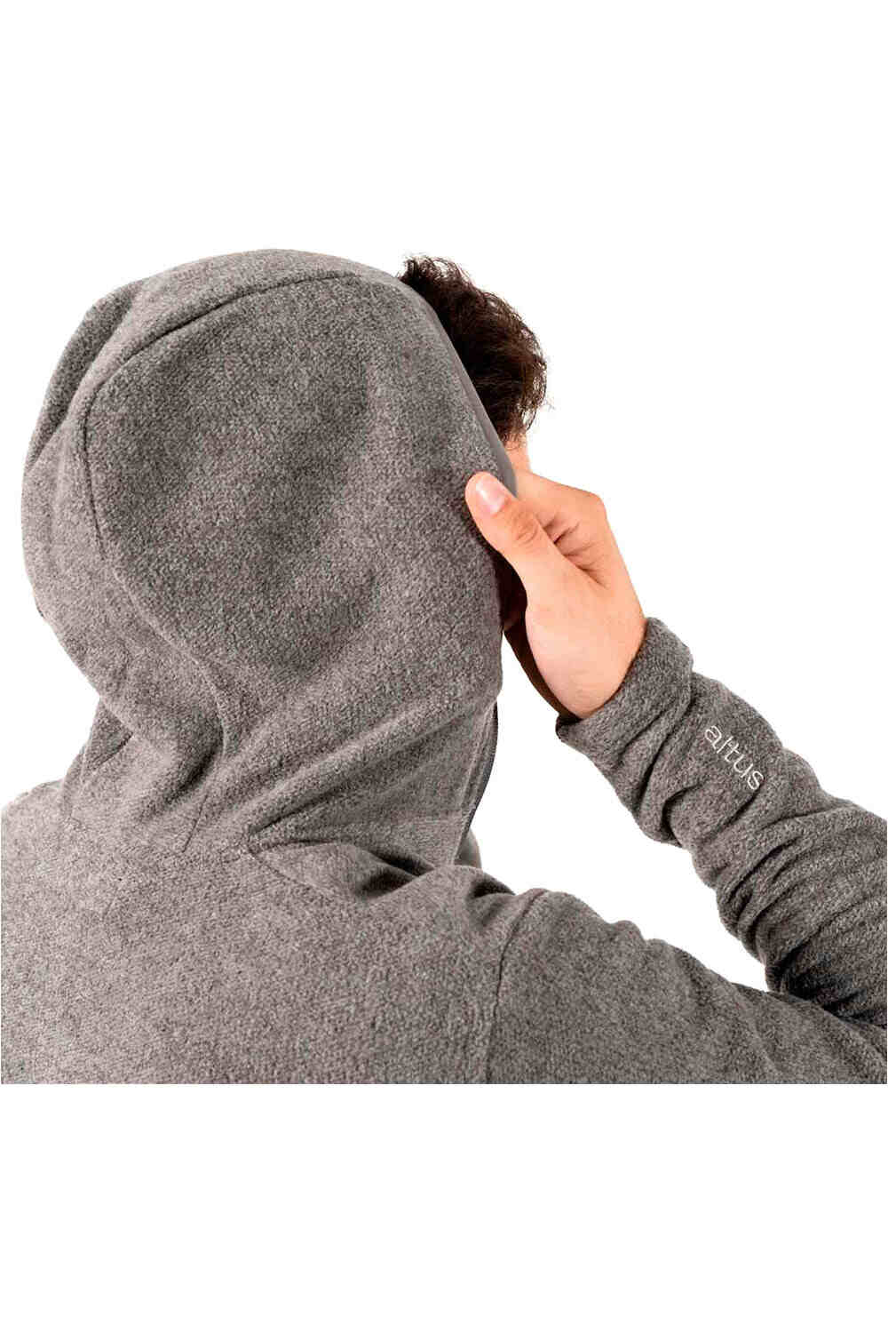 Altus forro polar hombre SENECA K30 vista trasera