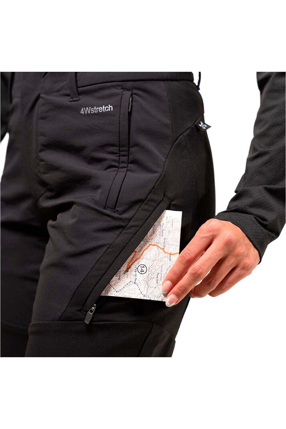 Altus pantalón montaña mujer TRAMONTANA W vista trasera