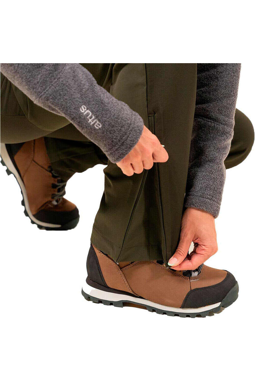 Altus pantalón montaña mujer TRAMONTANA W vista trasera