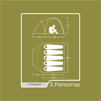 Altus tienda campaña PAINE 5 I30 10