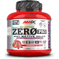 Amix Nutrition proteínas ZEROPRO PROTEIN 2 KG Fresa vista frontal