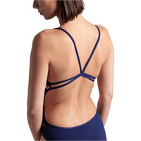 Arena bañador natación mujer BAADOR ARENA MULTI STRIPES SWIMSUIT LACE BACK 03