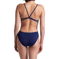 Arena bañador natación mujer BAADOR ARENA MULTI STRIPES SWIMSUIT LACE BACK vista trasera