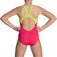 Arena bañador natación niña ARENA BUTTERFLY vista trasera