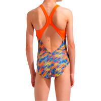 Arena bañador natación niña ARENA DRAFT SWIMSUIT vista trasera