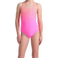 Arena bañador natación niña ARENA KIKKO V vista frontal