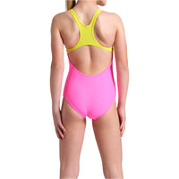 Arena bañador natación niña ARENA KIKKO V vista trasera