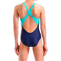 Arena bañador natación niña ARENA LIT LOGO vista trasera