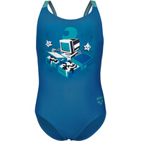 Arena bañador natación niña BAADOR ARENA GAME SWIMSUIT SWIM PRO BACK vista detalle