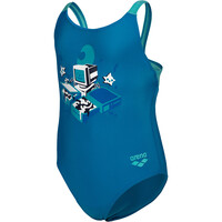 Arena bañador natación niña BAADOR ARENA GAME SWIMSUIT SWIM PRO BACK vista frontal