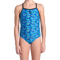 Arena bañador natación niña BAADOR ARENA POOLTILES SWIMSUIT LIGHTDROP BACK L vista frontal