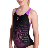 Arena bañador natación niña DIM LIGHT SWIMSUIT SWIM PRO BACK L vista detalle