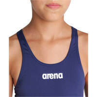 Arena bañador natación niña TEAM SWIMSUIT SWIM vista detalle