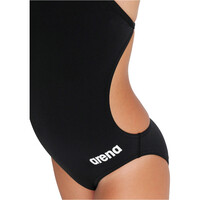 Arena bañador natación niña TEAM SWIMSUIT vista detalle