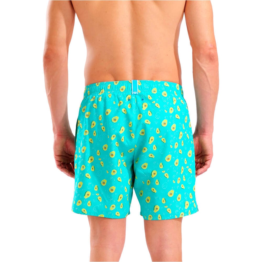 Arena bañador playa hombre ARENA WATER PRINTS vista trasera