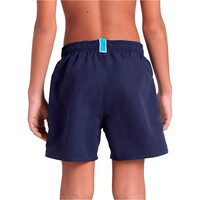 Arena bañador playa niño BAADOR BEACH BOXER SOLID R vista trasera