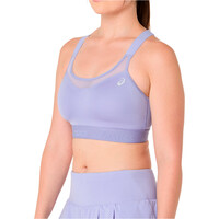 Asics body running mujer ROAD COMBINATION BRA vista detalle