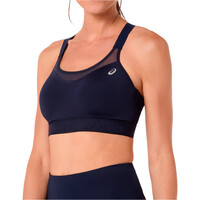 Asics body running mujer ROAD COMBINATION BRA vista detalle