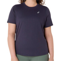 Asics camiseta entrenamiento manga corta mujer CORE SS TOP vista frontal