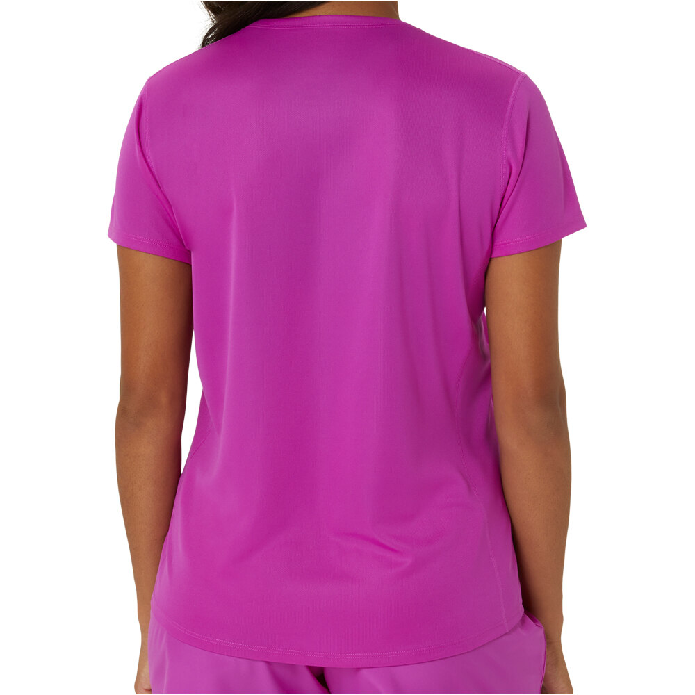 Asics camiseta entrenamiento manga corta mujer CORE SS TOP vista trasera