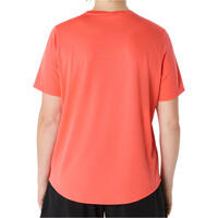 Asics camiseta entrenamiento manga corta mujer CORE SS TOP vista trasera