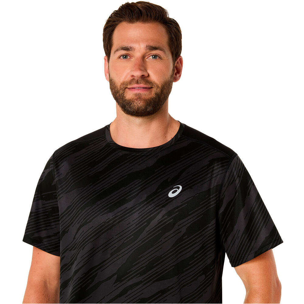 Asics camiseta técnica manga corta hombre ASICS CORE ALL OVER PRINT SS TOP 03
