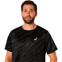 Asics camiseta técnica manga corta hombre ASICS CORE ALL OVER PRINT SS TOP 03