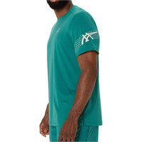 Asics camiseta técnica manga corta hombre ASICS ICON SS TOP vista detalle