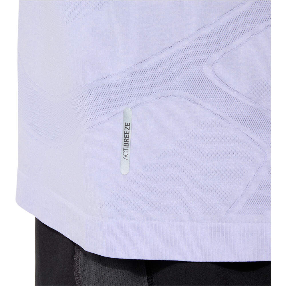 Asics camiseta técnica manga corta hombre ROAD SEAMLESS SS TOP 04