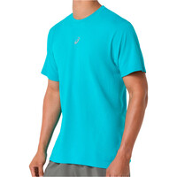 Asics camiseta técnica manga corta hombre ROAD SEAMLESS SS TOP vista detalle