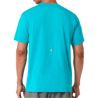 Asics camiseta técnica manga corta hombre ROAD SEAMLESS SS TOP vista trasera