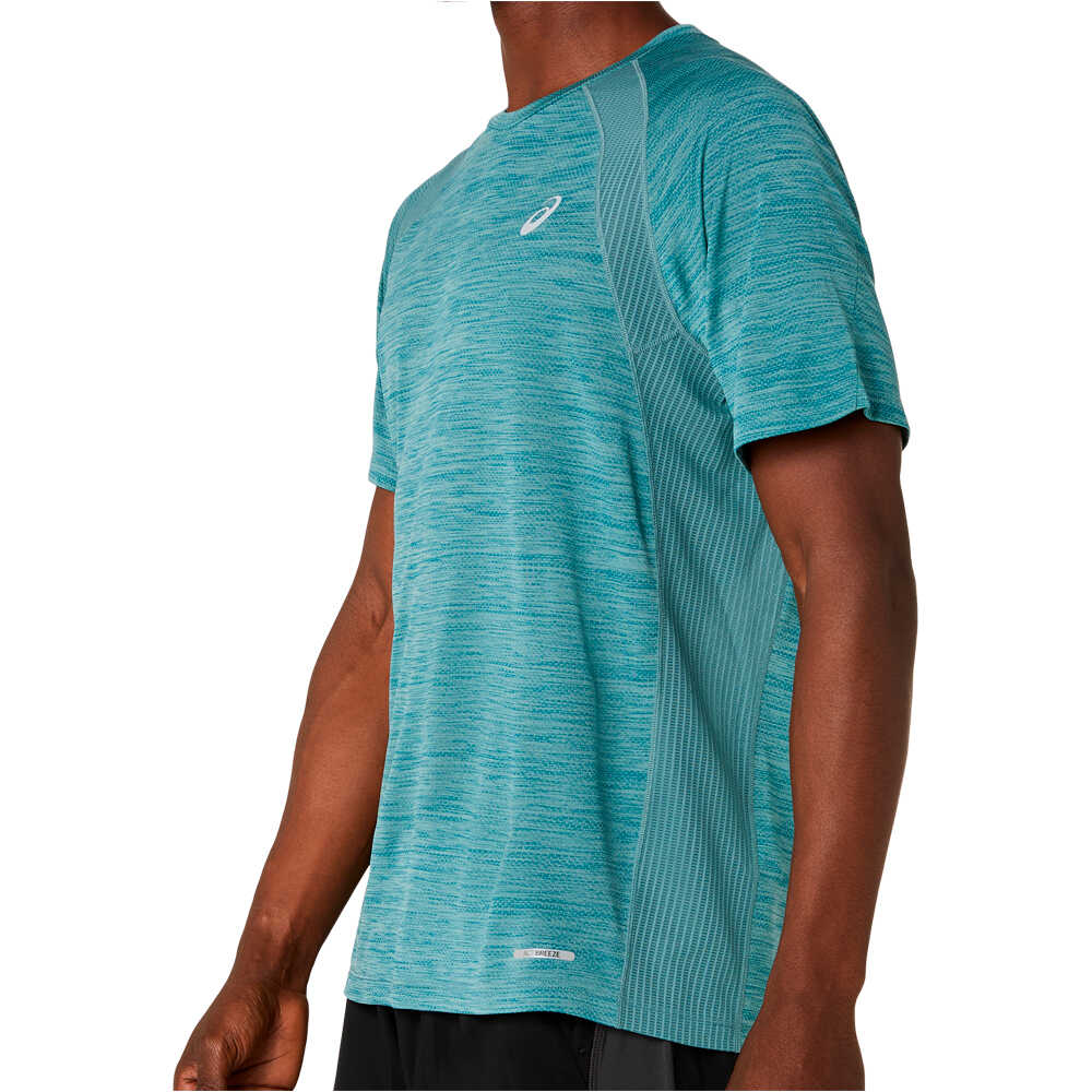 Asics camiseta técnica manga corta hombre ROAD SS TOP vista detalle