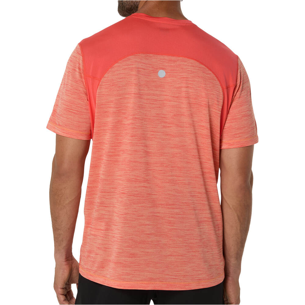 Asics camiseta técnica manga corta hombre ROAD SS TOP vista trasera