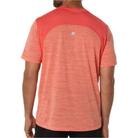 Asics camiseta técnica manga corta hombre ROAD SS TOP vista trasera