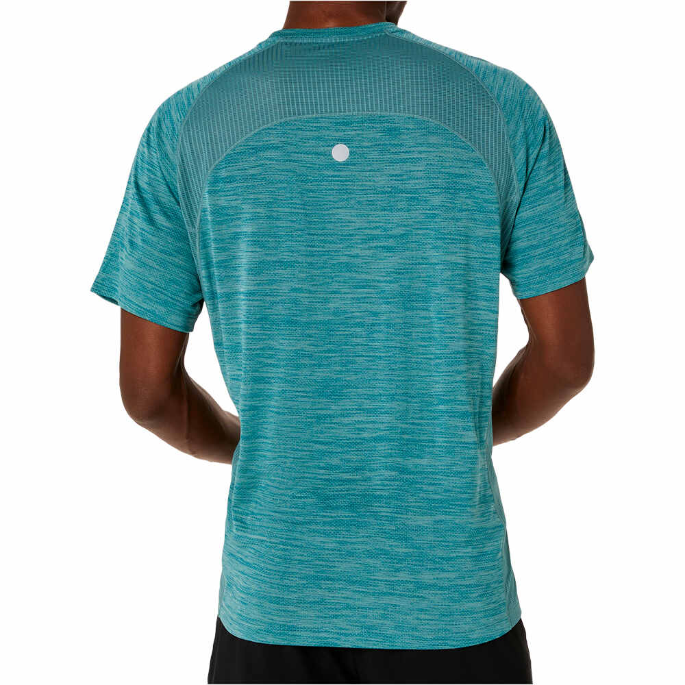 Asics camiseta técnica manga corta hombre ROAD SS TOP vista trasera