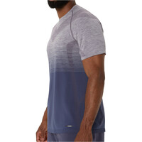 Asics camiseta técnica manga corta hombre SEAMLESS SS TOP vista detalle